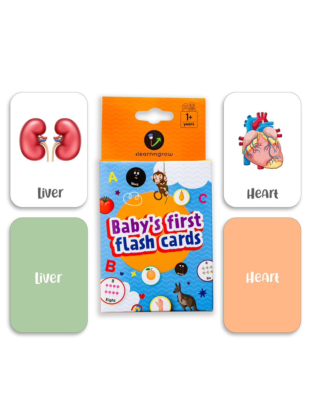 Baby's First Flash Cards:  Set of Seven Flash Cards