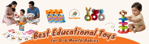Best Educational Toys for 0–6 Month Babies