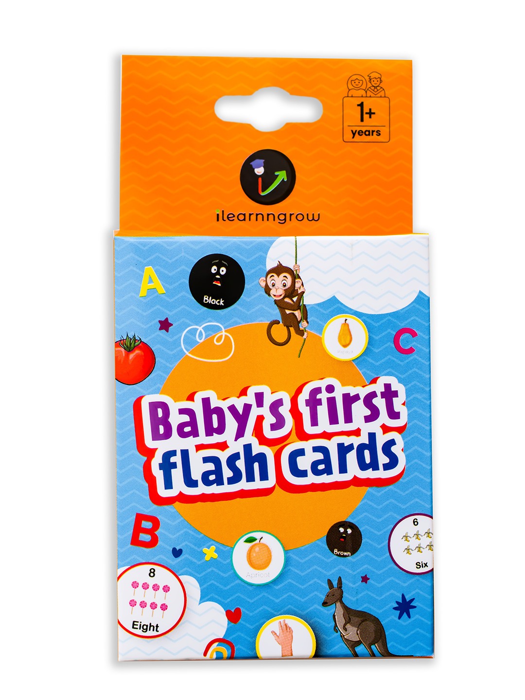 Ilearnngrow Baby's First Fruits Flash Cards