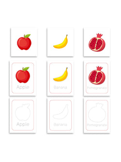 Baby's First Fruits Flash Cards