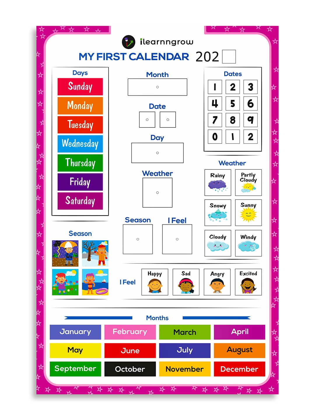 Home Calendar - English