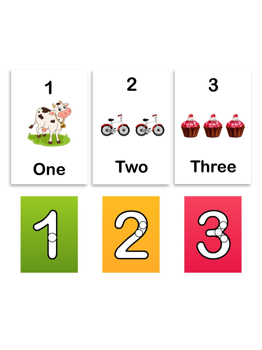 Baby's Alphabets and Numbers Flash Cards