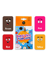 Thumbnail for ilearnngrow Baby's First Flash Cards Set of Seven Flash Cards - Colors, Shape, Numbers, Body Parts, Alphabets , Fruits , Vegetables