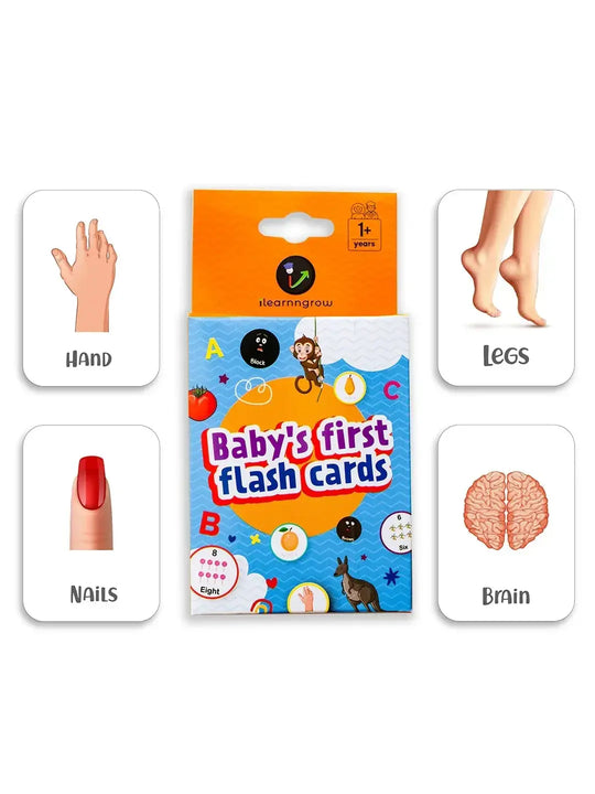Baby's First Body Parts Flash Cards