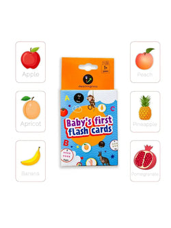 Baby’s First Fruits Flash Cards – Educational Kids Flashcards