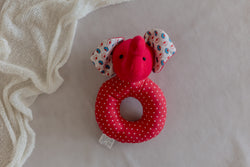 ilearnngrow Elephant Face shaped Rattle