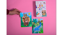 Teeny Tiny DIY Puzzle – Set of Two | Multi-Craft Kit for Kids | iLearnNGrow