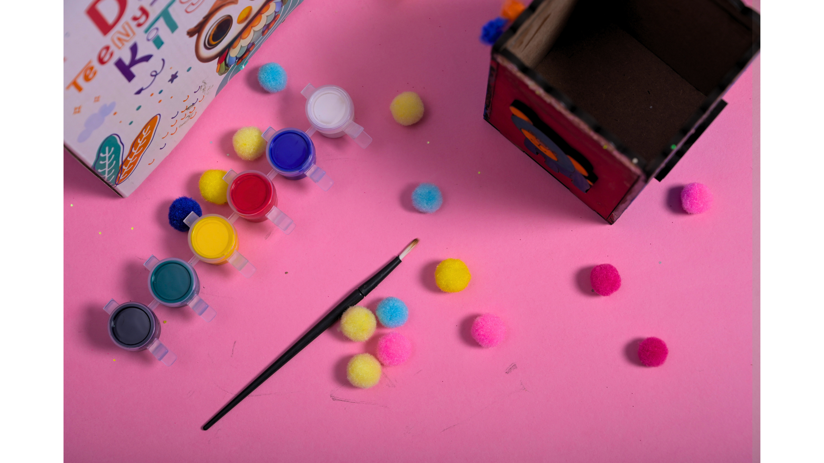 Teeny Tiny DIY Pen Stand Craft Kit – Color & Decorate Your Own Desk Organizer | iLearnNGrow - Ilearnngrow Learning Solutions Pvt Ltd