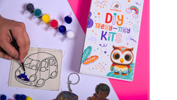 Teeny Tiny DIY Car Painting Kit – 3-in-1 Vehicle Craft Set for Kids | iLearnNGrow