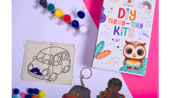 Teeny Tiny DIY Car Painting Kit – 3-in-1 Vehicle Craft Set for Kids | iLearnNGrow