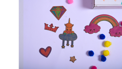 Teeny Tiny DIY Unicorn Name Plate & Door Knob Kit – Room Décor Craft Set for Kids | iLearnNGrow