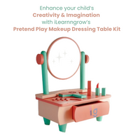 Thumbnail for ilearnngrow Pretend Play - Dressing Table