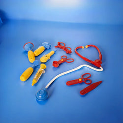 Ilearnngrow Toys Premium Doctor Set with Pull Push Trolley for Kids,