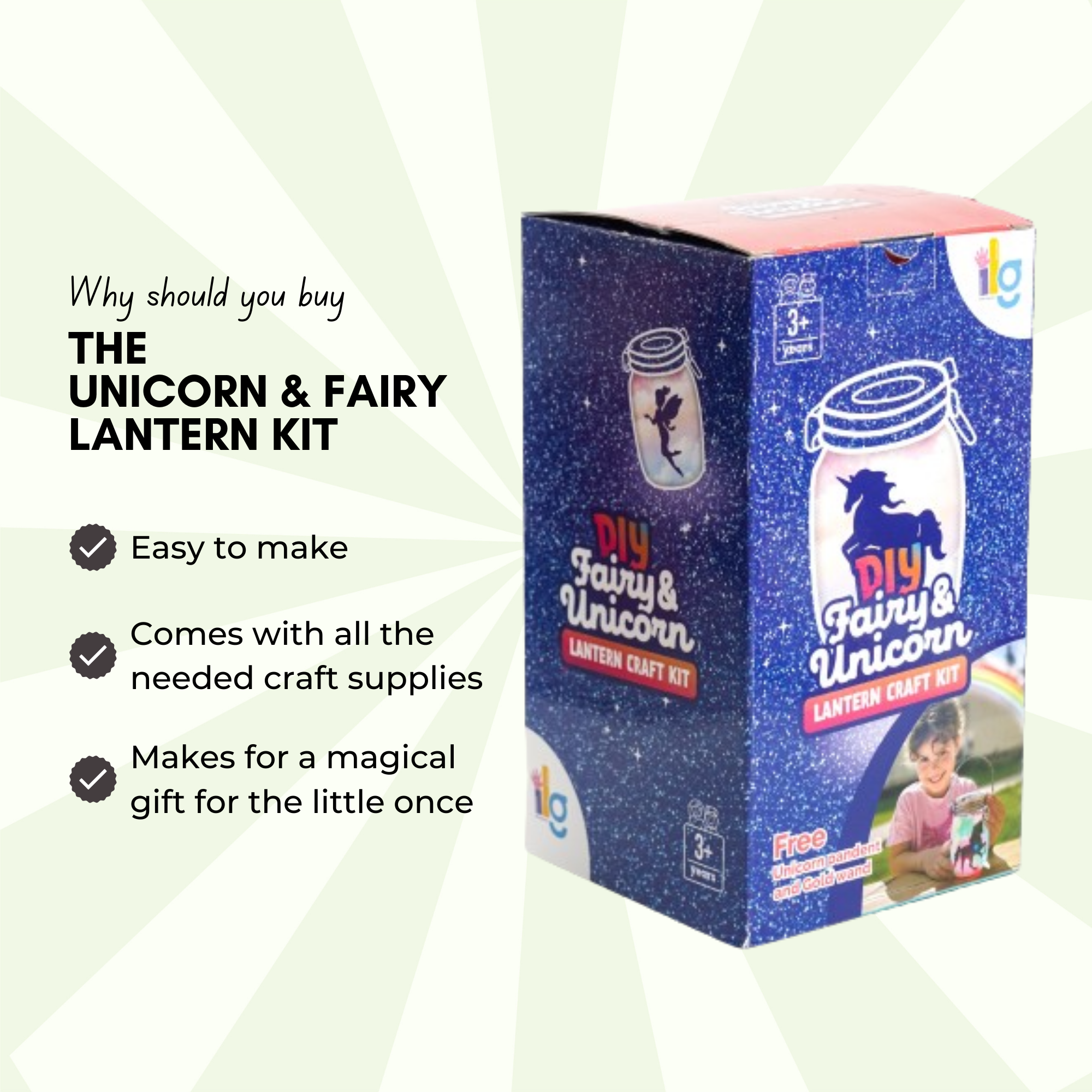 ilearnngrow DIY Unicorn Lantern