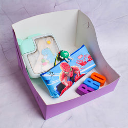 ilearnngrow Bento Box - Stationery Box Rakhi Hamper