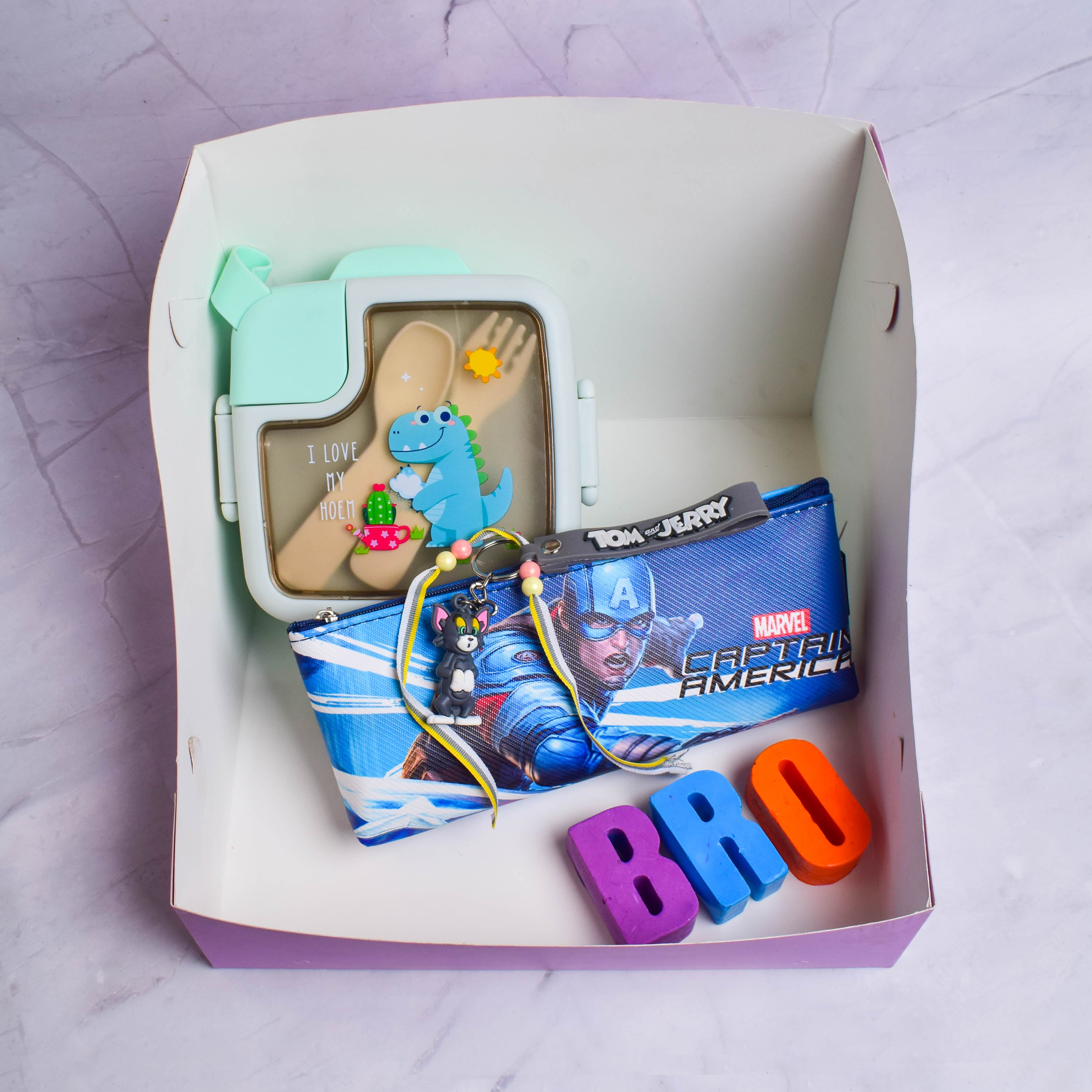 ilearnngrow Bento Box - Stationery Box Rakhi Hamper