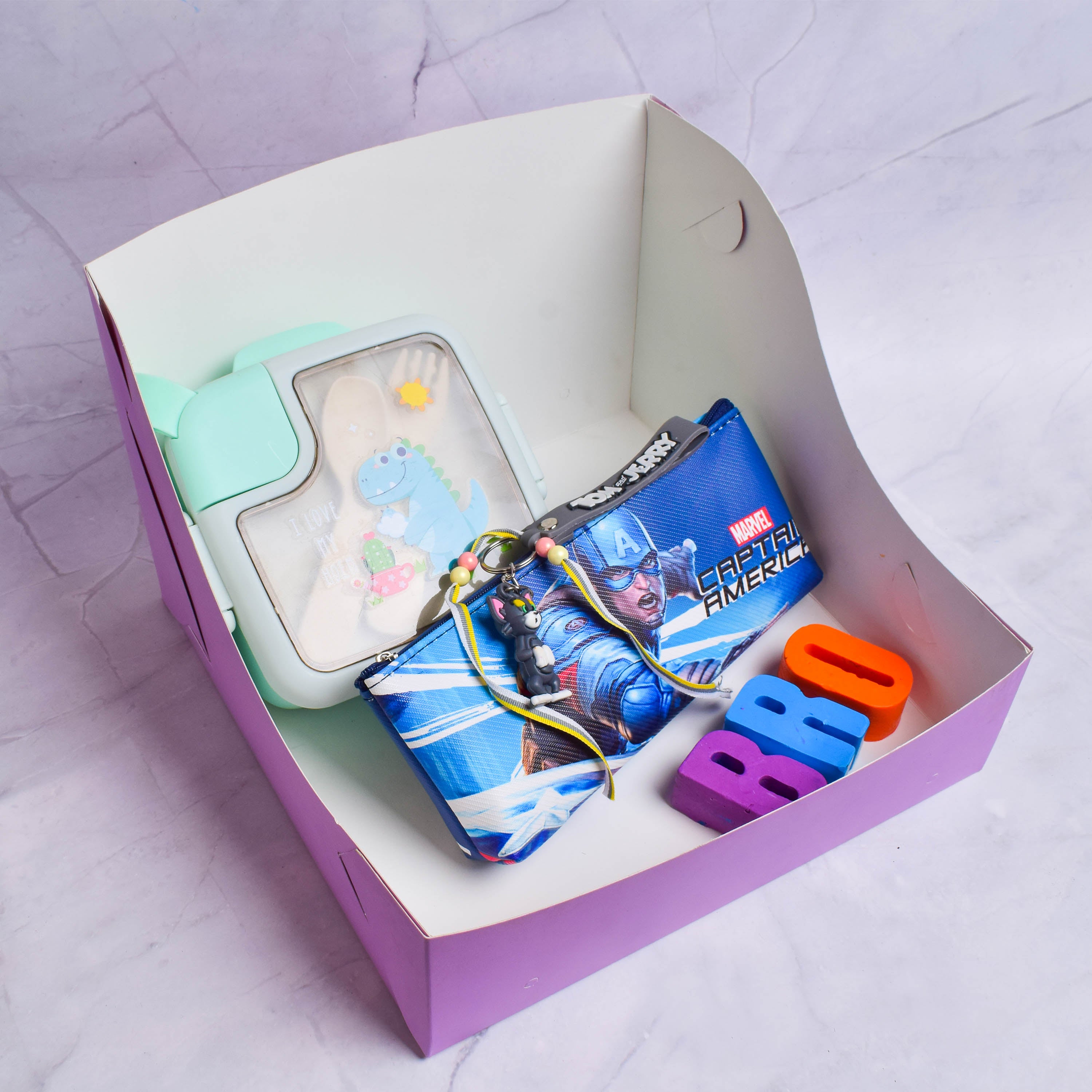 ilearnngrow Bento Box - Stationery Box Rakhi Hamper