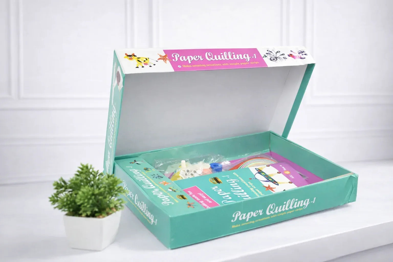 iLearnNGrow Mini Quilling Kit – Creative DIY Paper Quilling Set for Kids - ilearnngrow Learning Solutions Pvt Ltd