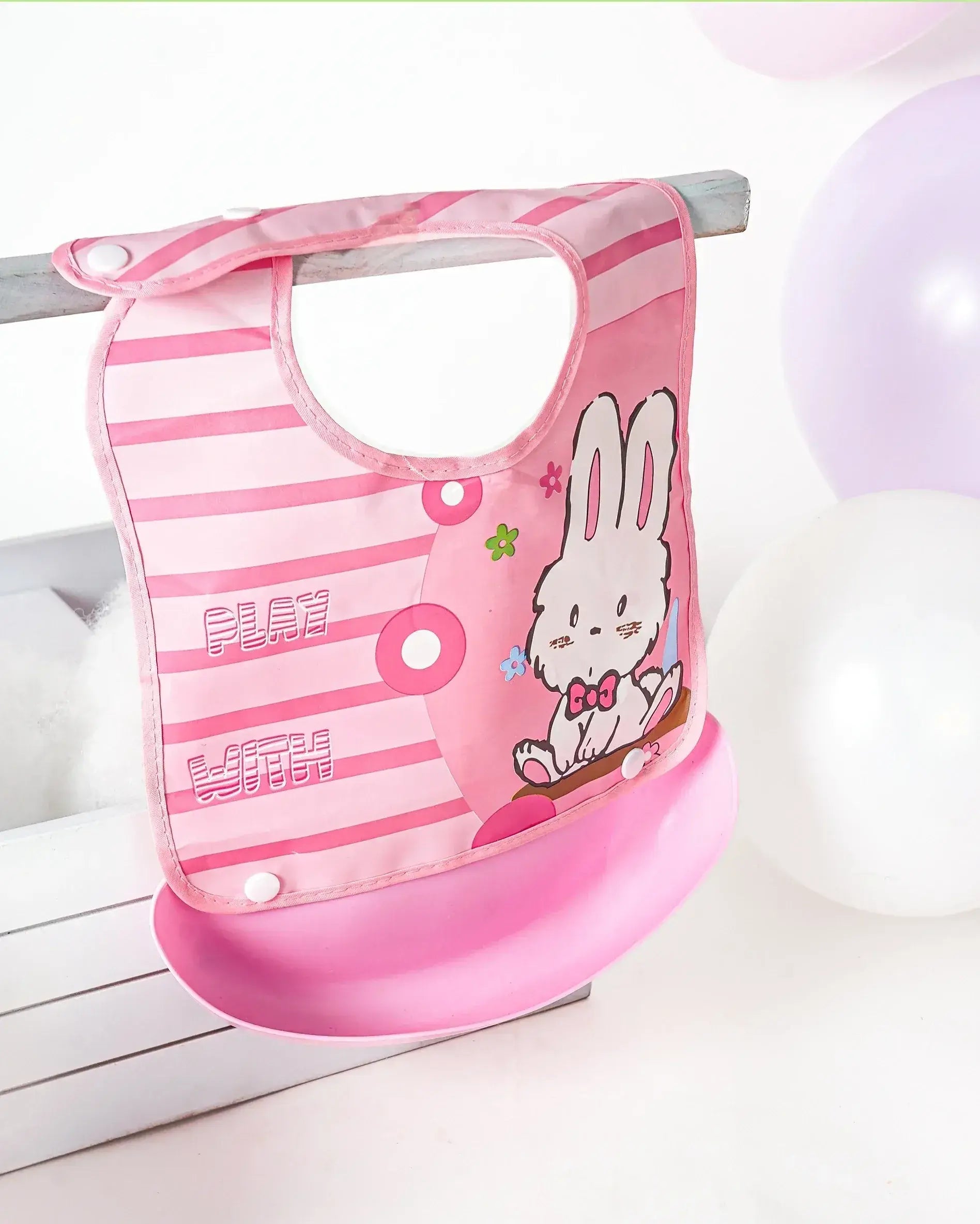 Baby girl gift hamper with rompers blanket and soft toys