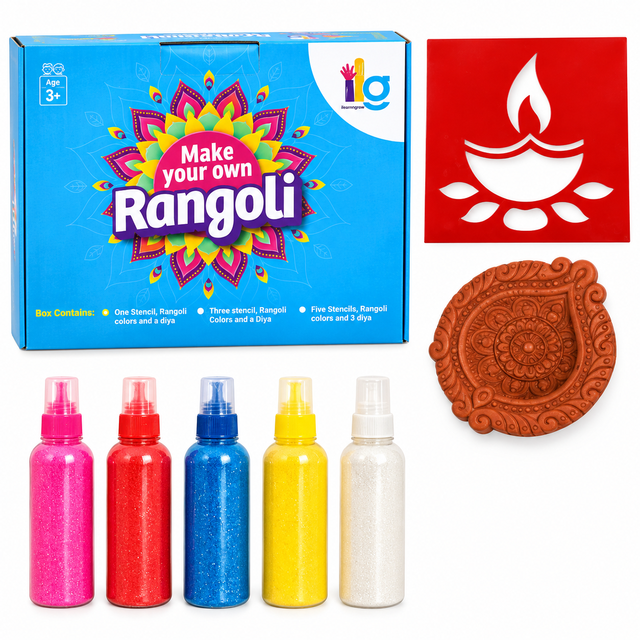 Diya Rangoli