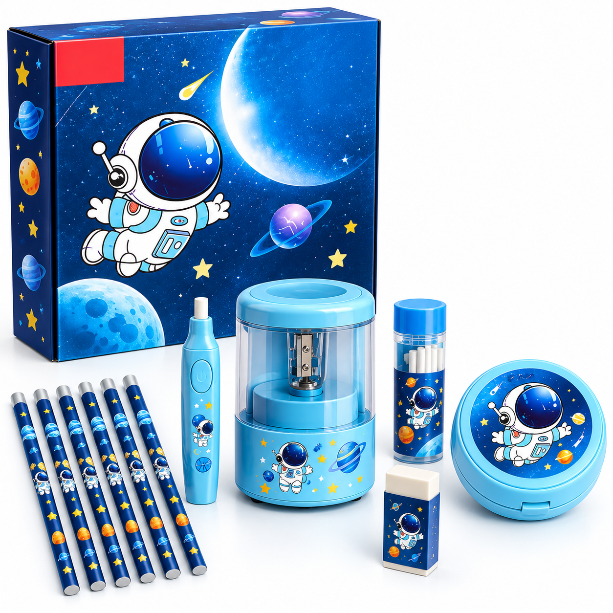 iLearnNGrow Electronic Stationery Kit – Complete Electric Study & Desk Helper for Kids