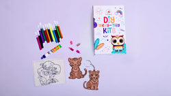 Teeny Tiny DIY Animal Painting Kit – 3-in-1 Kids Craft Set | iLearnNGrow