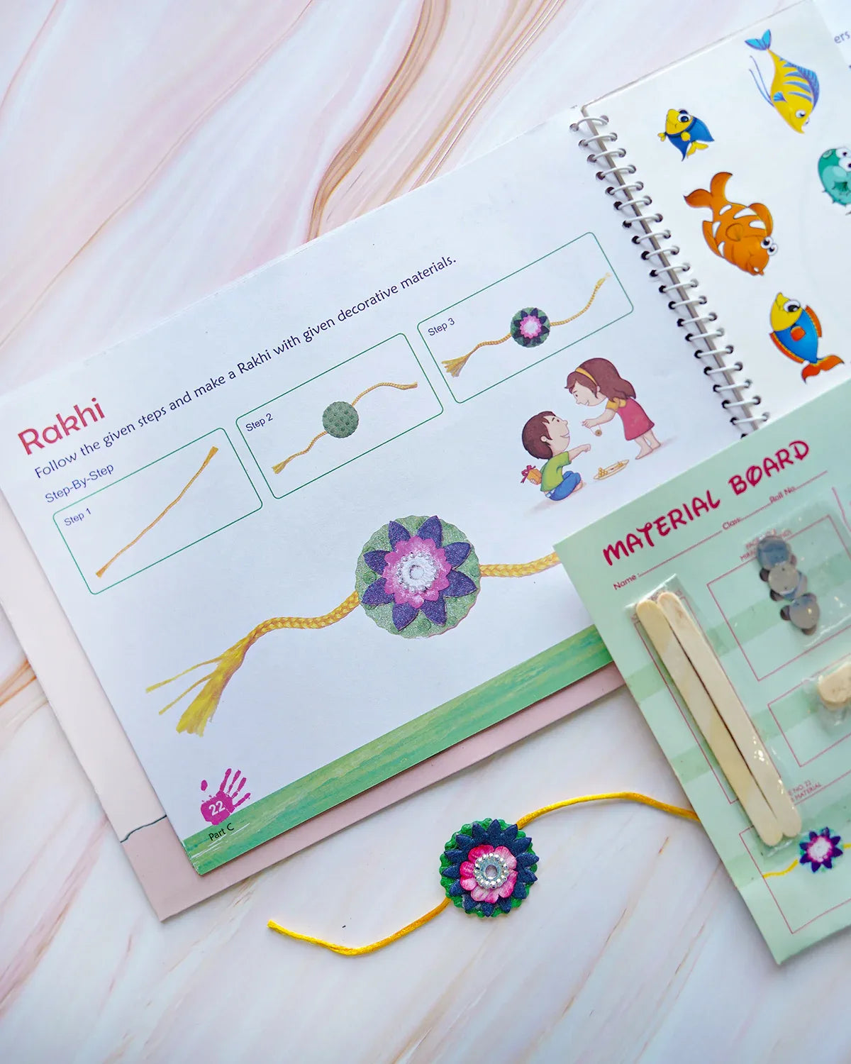 DIY Art & Craft Activity Book – Aesthetics for Kids - ilearnngrow Learning Solutions Pvt Ltd