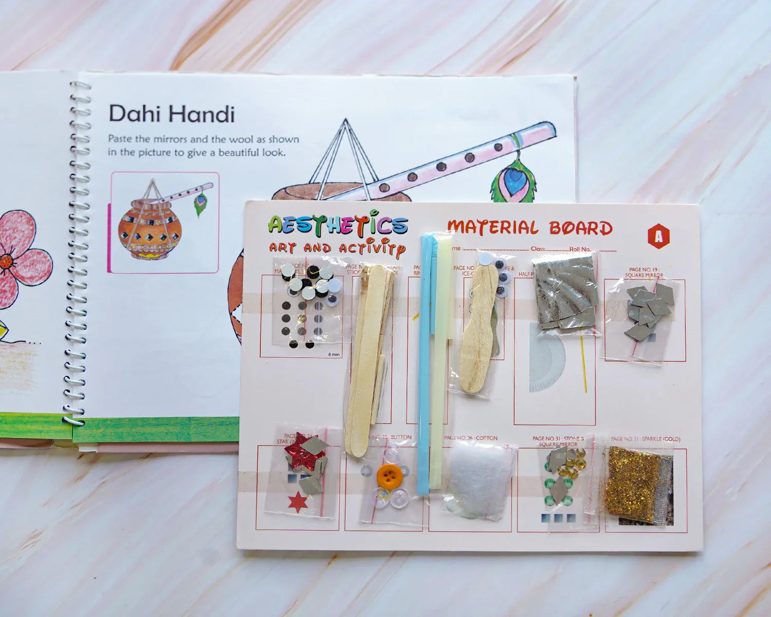 DIY Art & Craft Activity Book – Aesthetics for Kids - ilearnngrow Learning Solutions Pvt Ltd