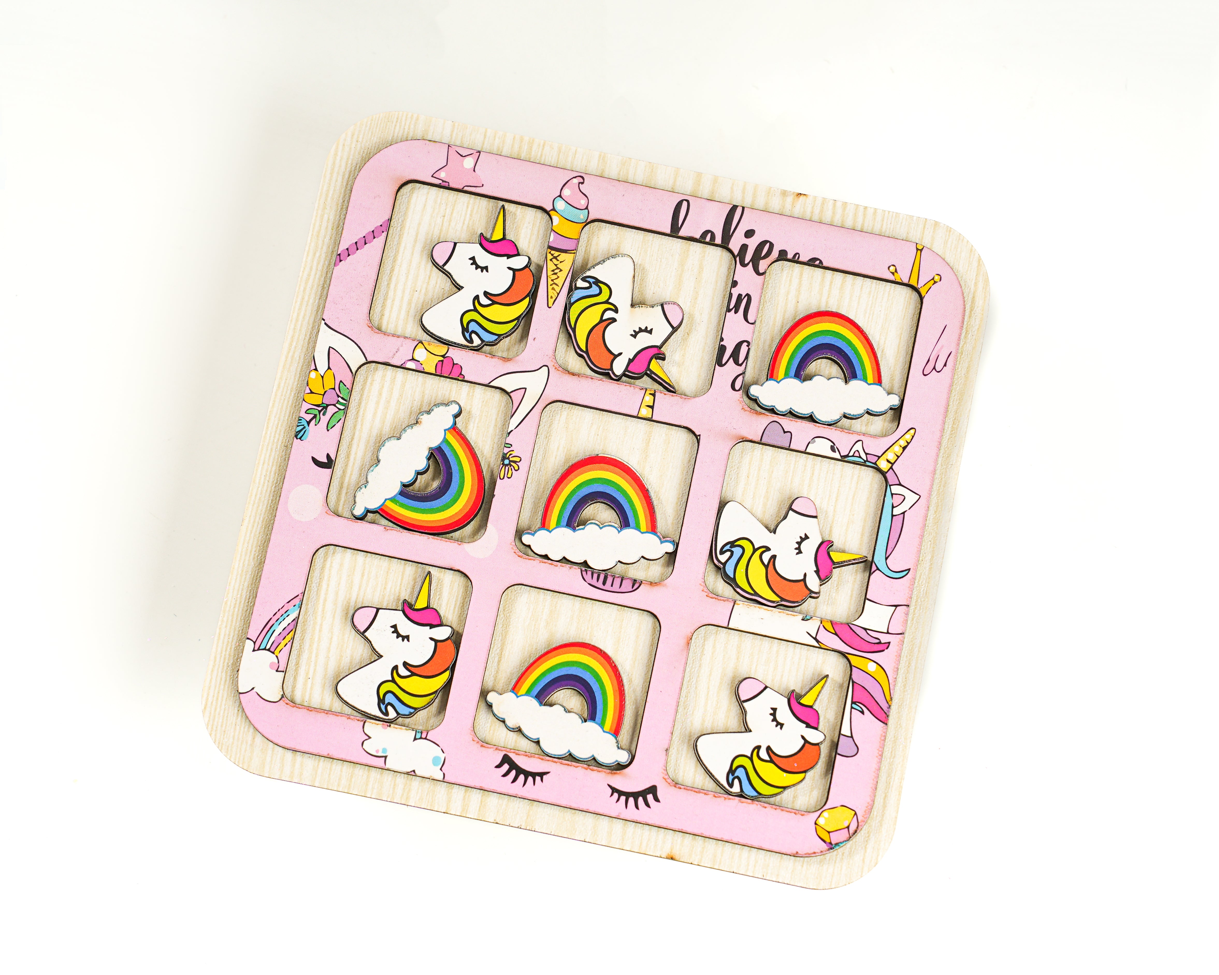 iLearnNGrow Unicorn Wooden Hamper – A Magical Gift for Little Dreamers!
