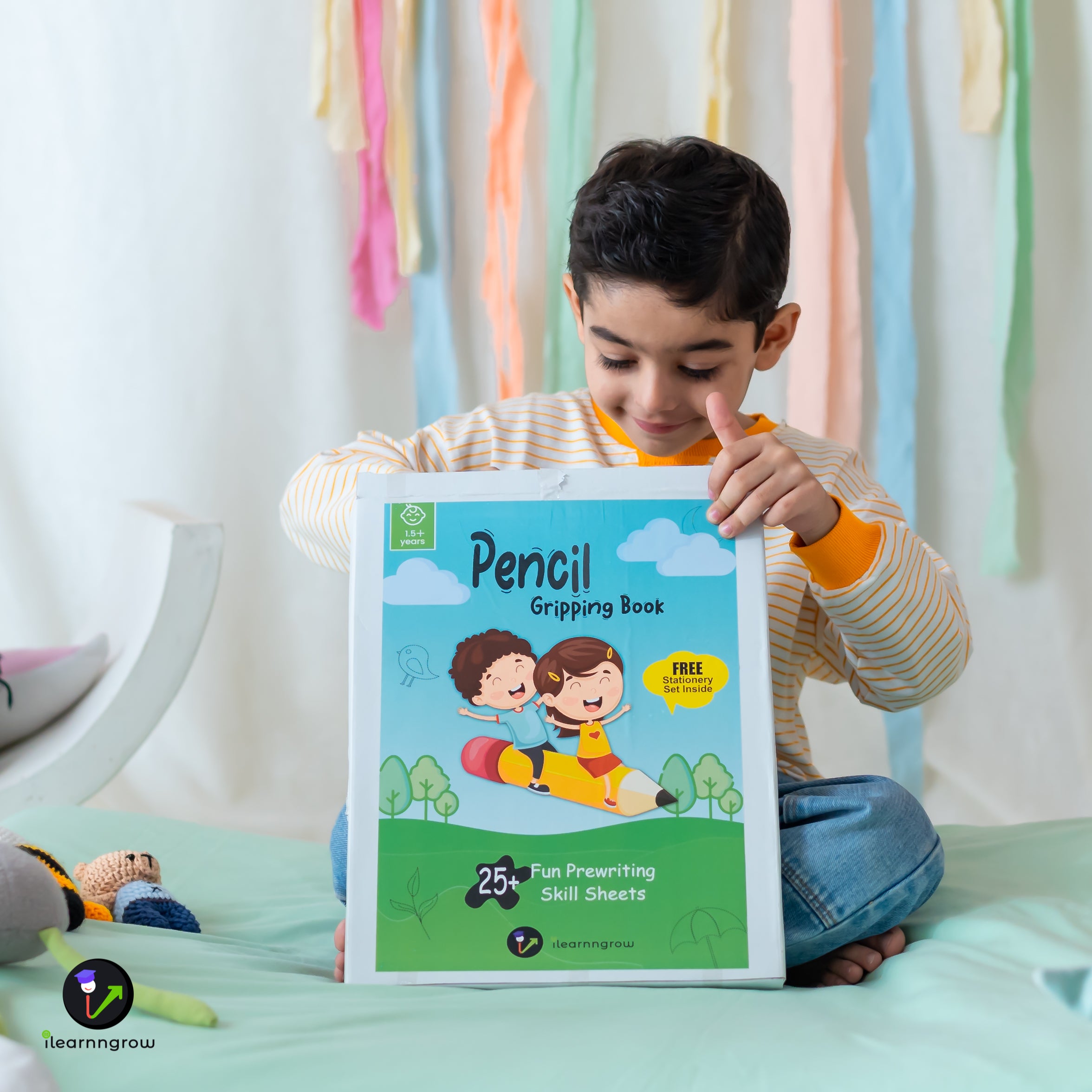 ilearnngrow Pencil gripping Workbook
