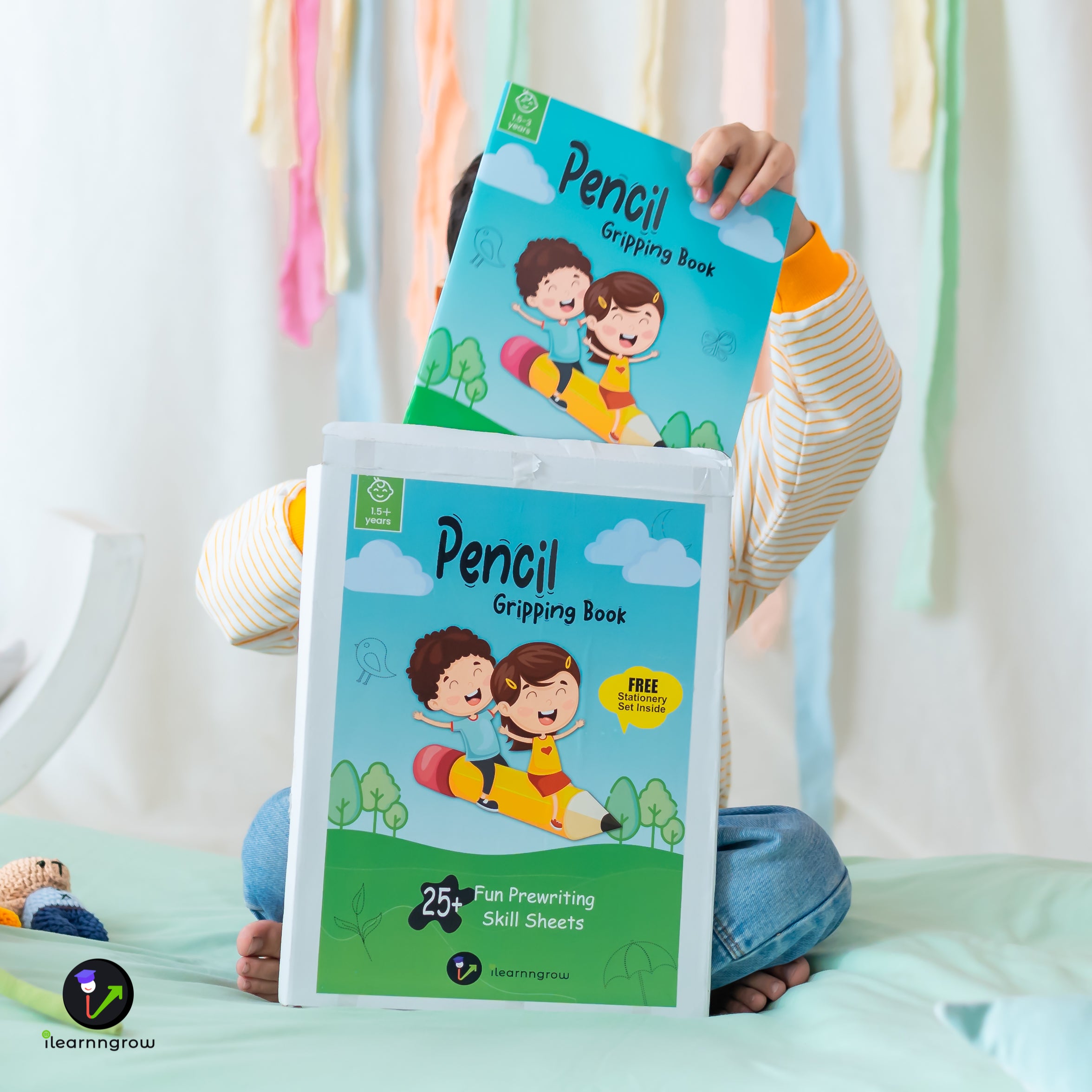 ilearnngrow Pencil gripping Workbook
