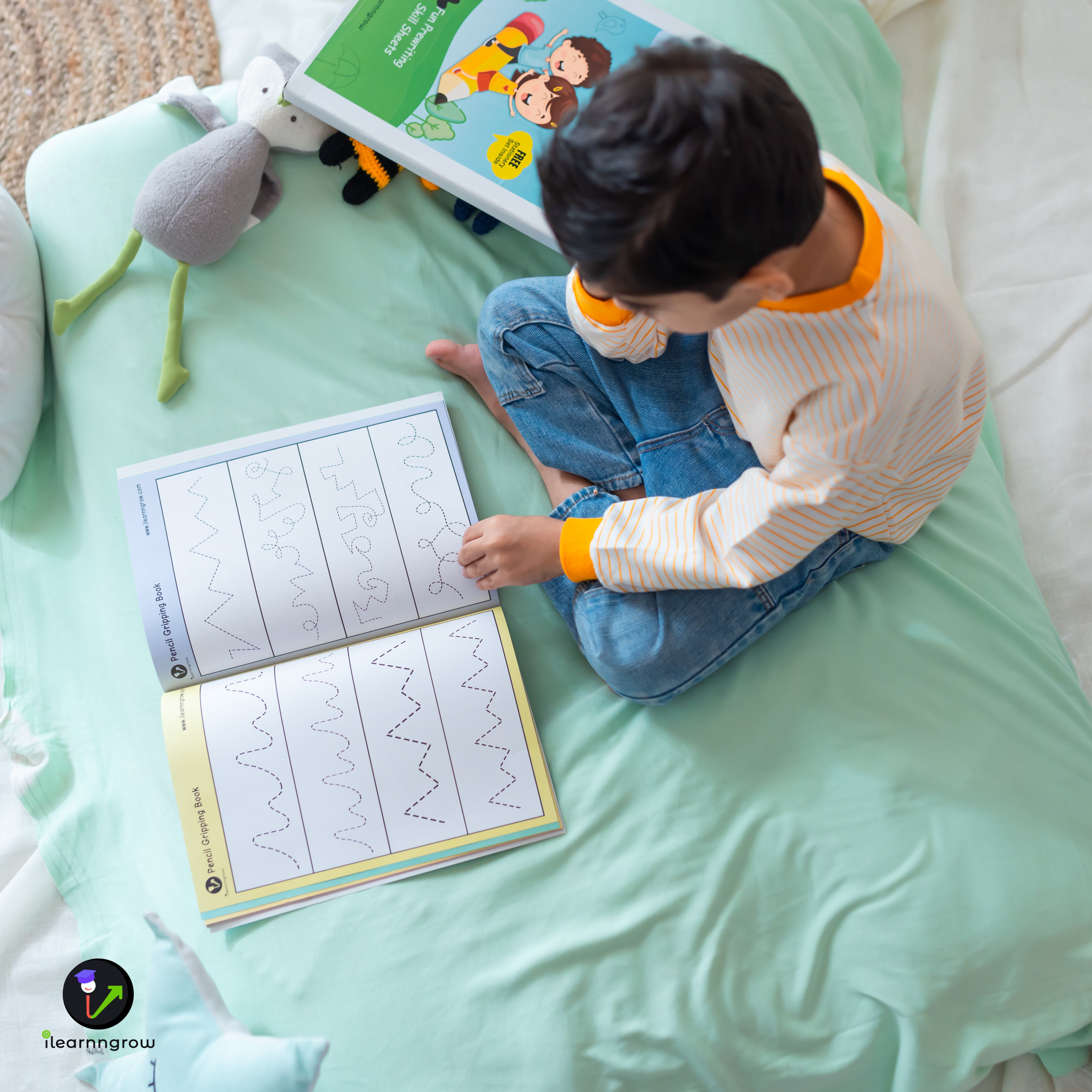 ilearnngrow Pencil gripping Workbook