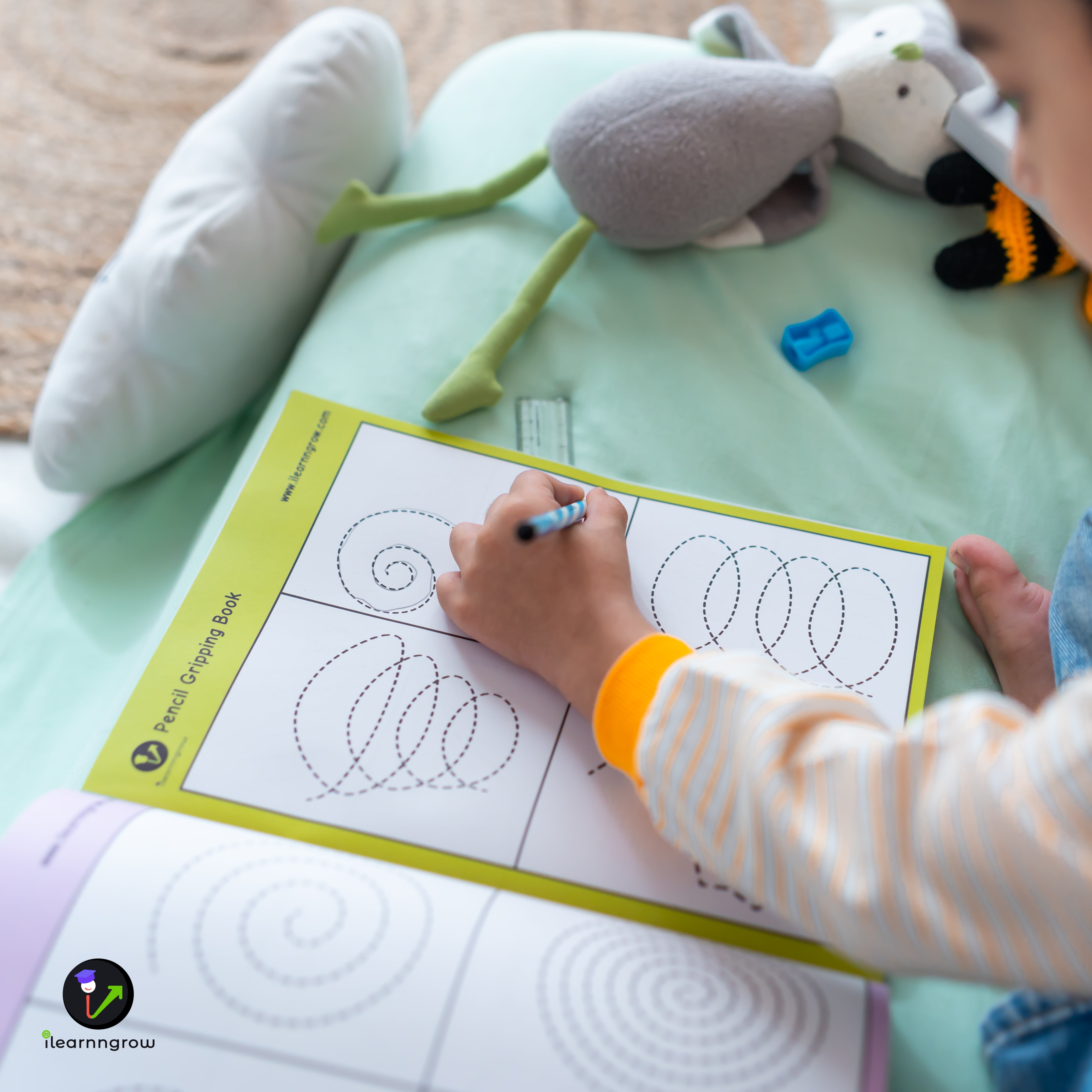 ilearnngrow Pencil gripping Workbook