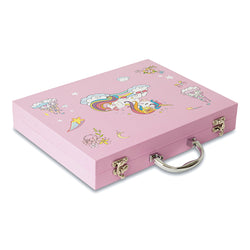 ilearnngrow 128 Pieces Colouring Set- Unicorn