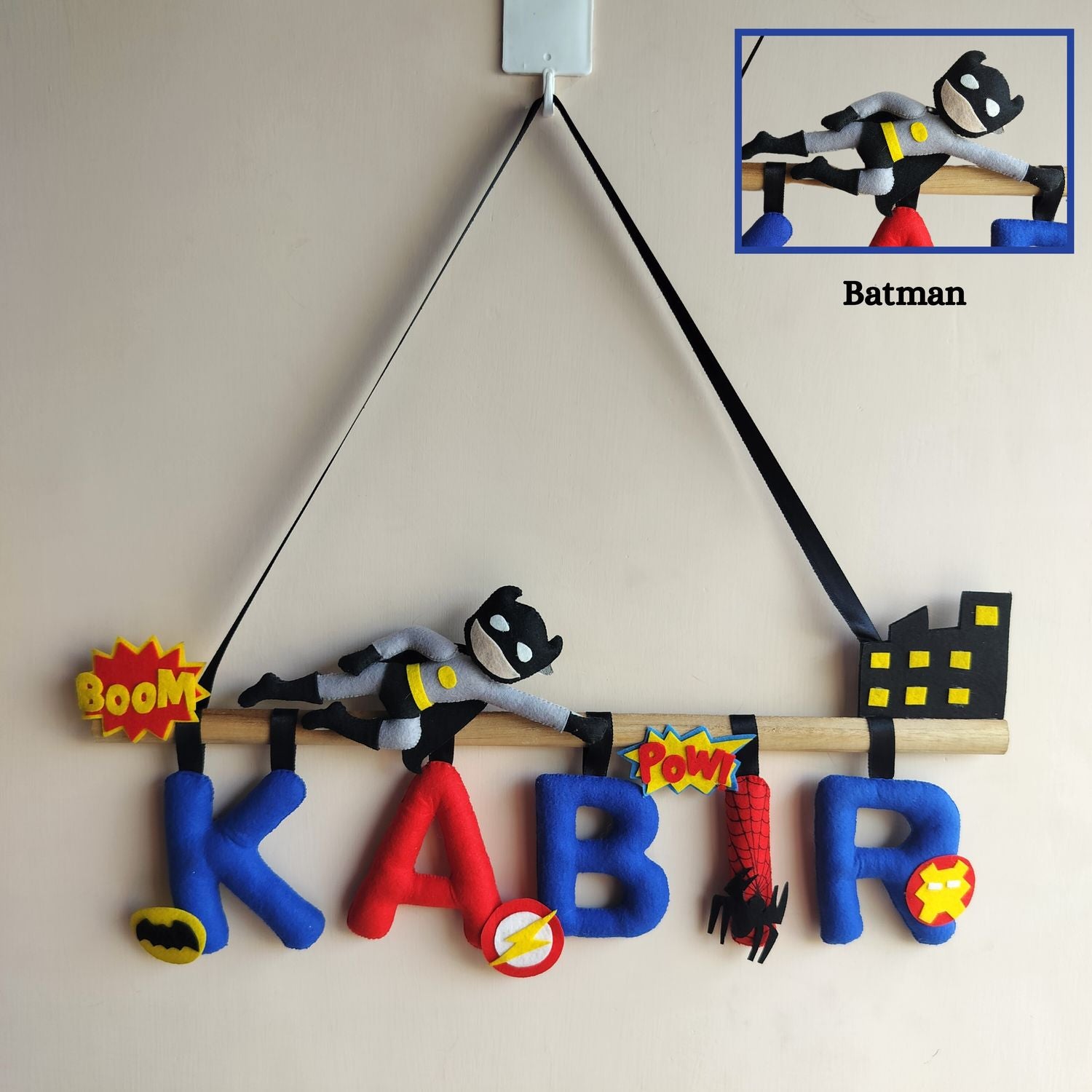 ilearnngrowSuperhero Avenger Series Bunting