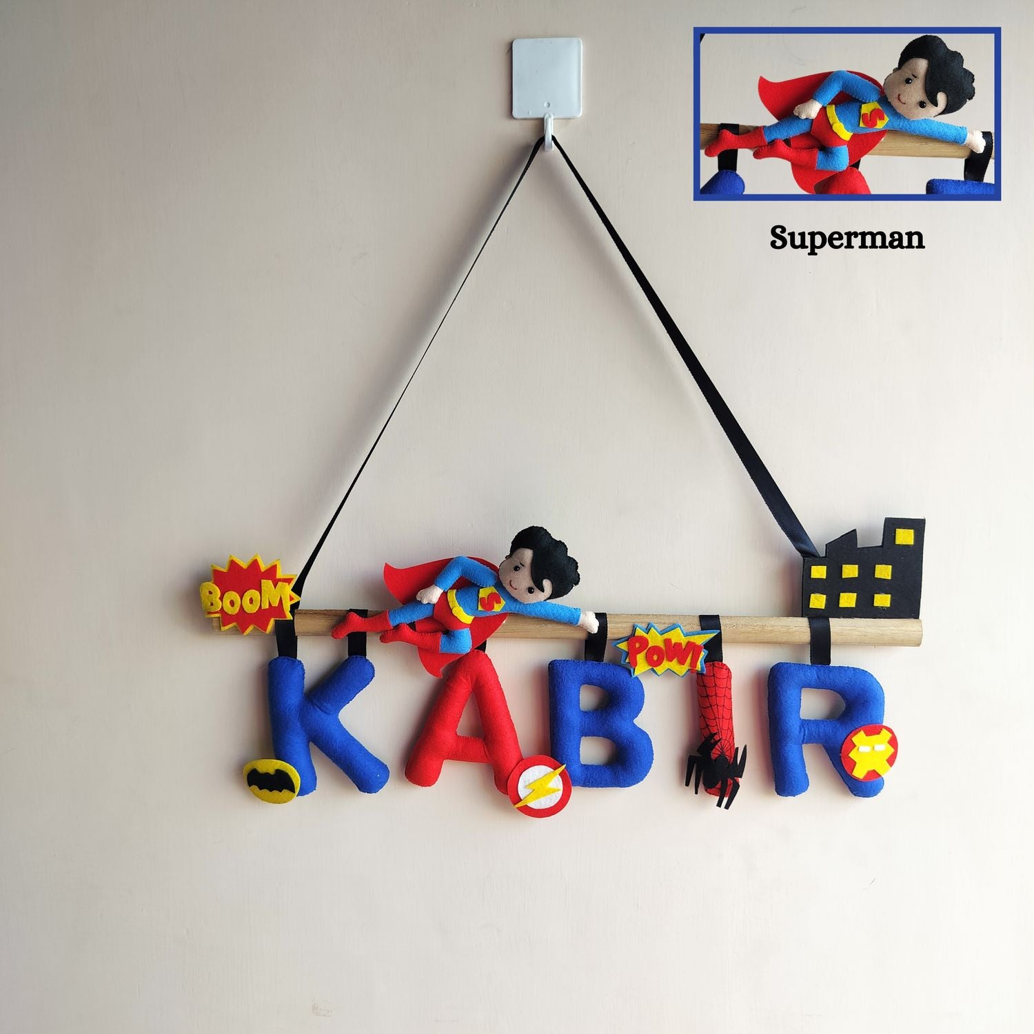 ilearnngrowSuperhero Avenger Series Bunting