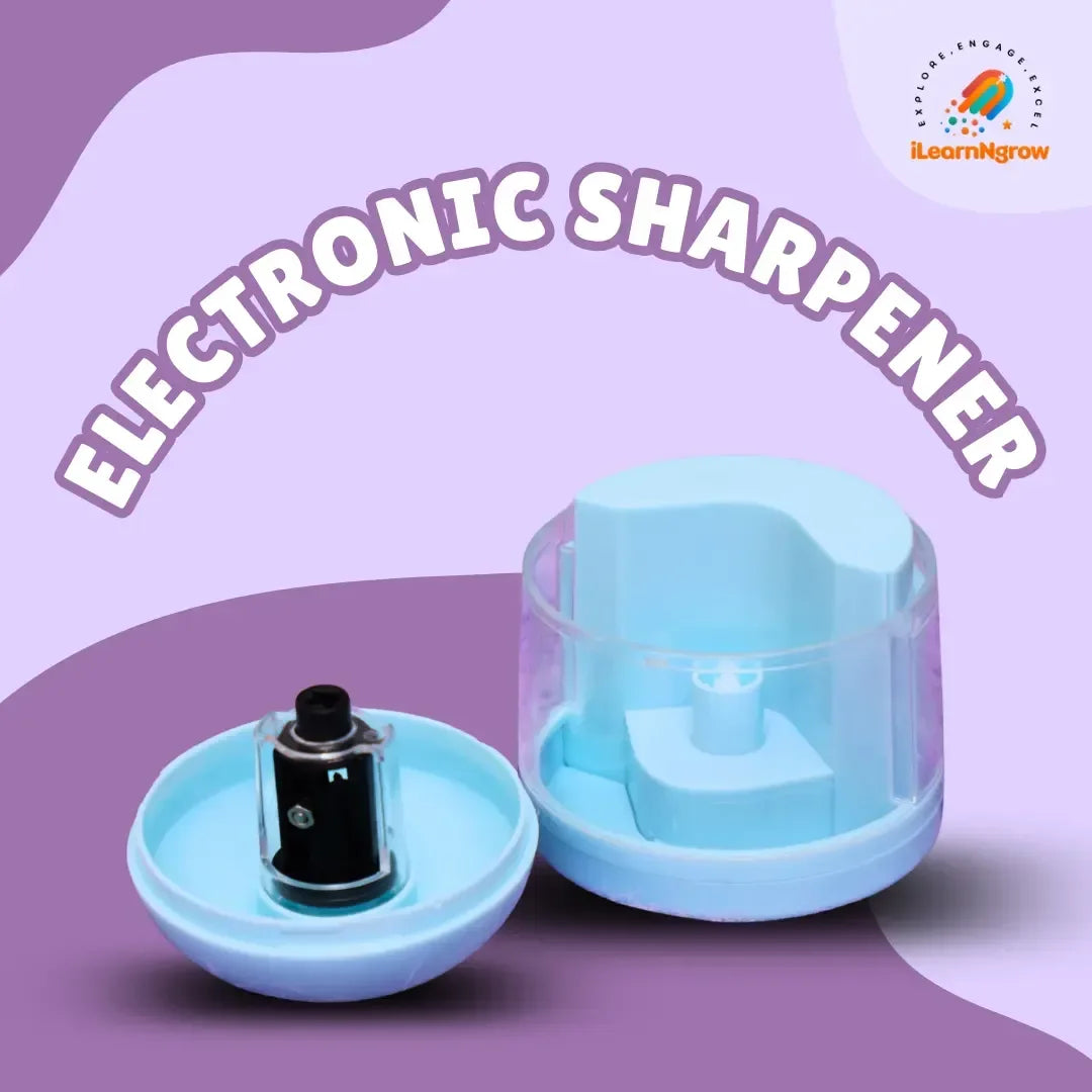 Electronic Eraser & Electronic Sharpener Combo for Kids – Smart Stationery Essentials - ilearnngrow Learning Solutions Pvt Ltd