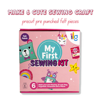 Thumbnail for DIY Sewing Art & Craft Kit Bundle - Learn and Create Six Charming Project