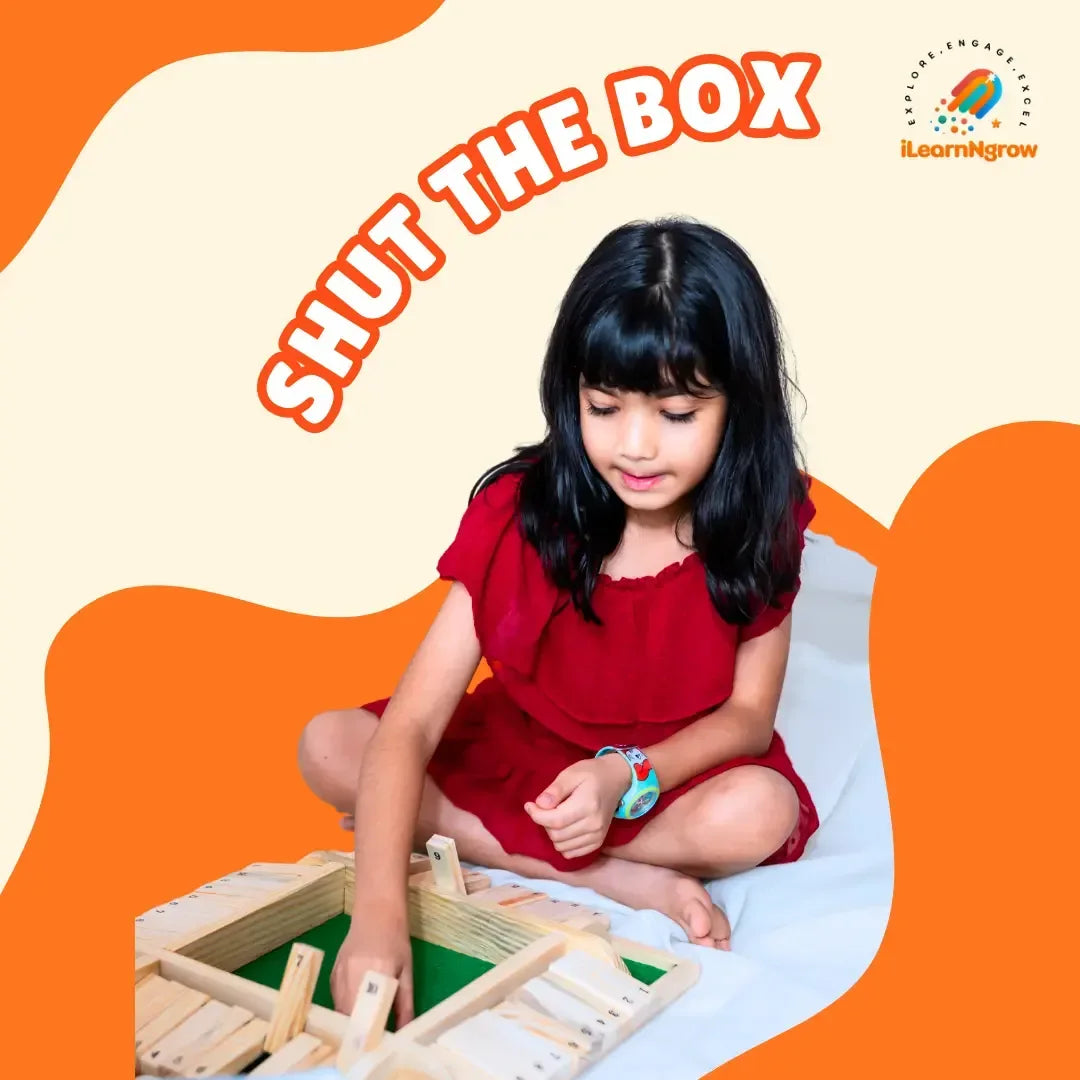 Maths Learning Game Combo for Kids – Calculator & Shut The Box | Fun Math Practice Set - ilearnngrow Learning Solutions Pvt Ltd