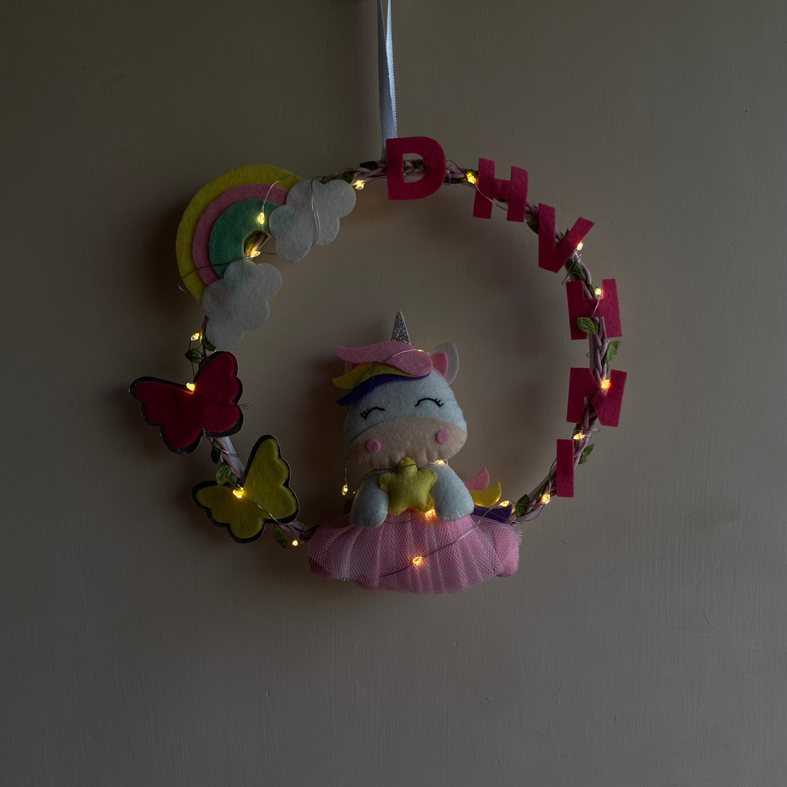 ilearnngrowUnicorn Dreams Mini Light Hoop