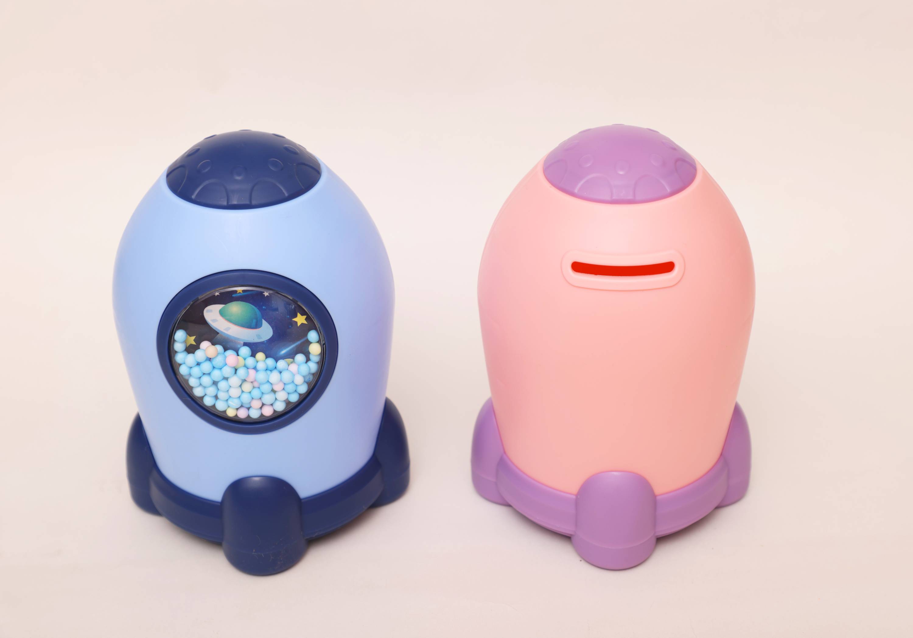 ilearnngrow Rocket Piggy Bank