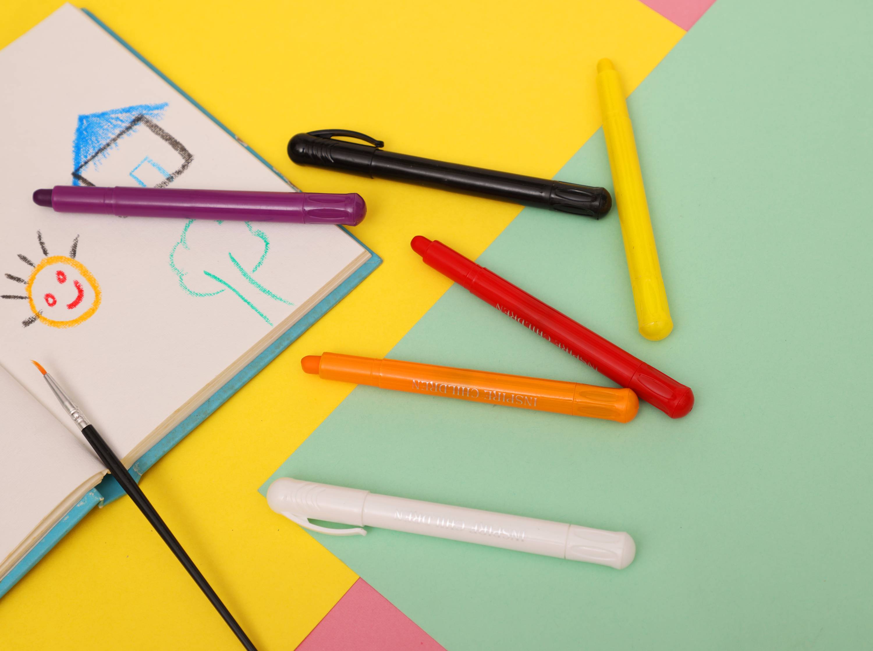 ilearnngrow Silky Crayon Pens