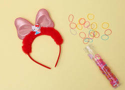 ilearnngrow Hello Kitty Hair Accessories Set - Red
