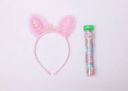 ilearnngrow Princess Hair Accessories Set - Pastel Pink