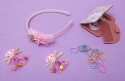 ilearnngrow Frozen Hair Accessories Set - Pastel Pink