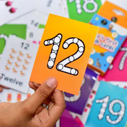Baby’s First Numbers Flash Cards – Kids Counting & Numeracy Set