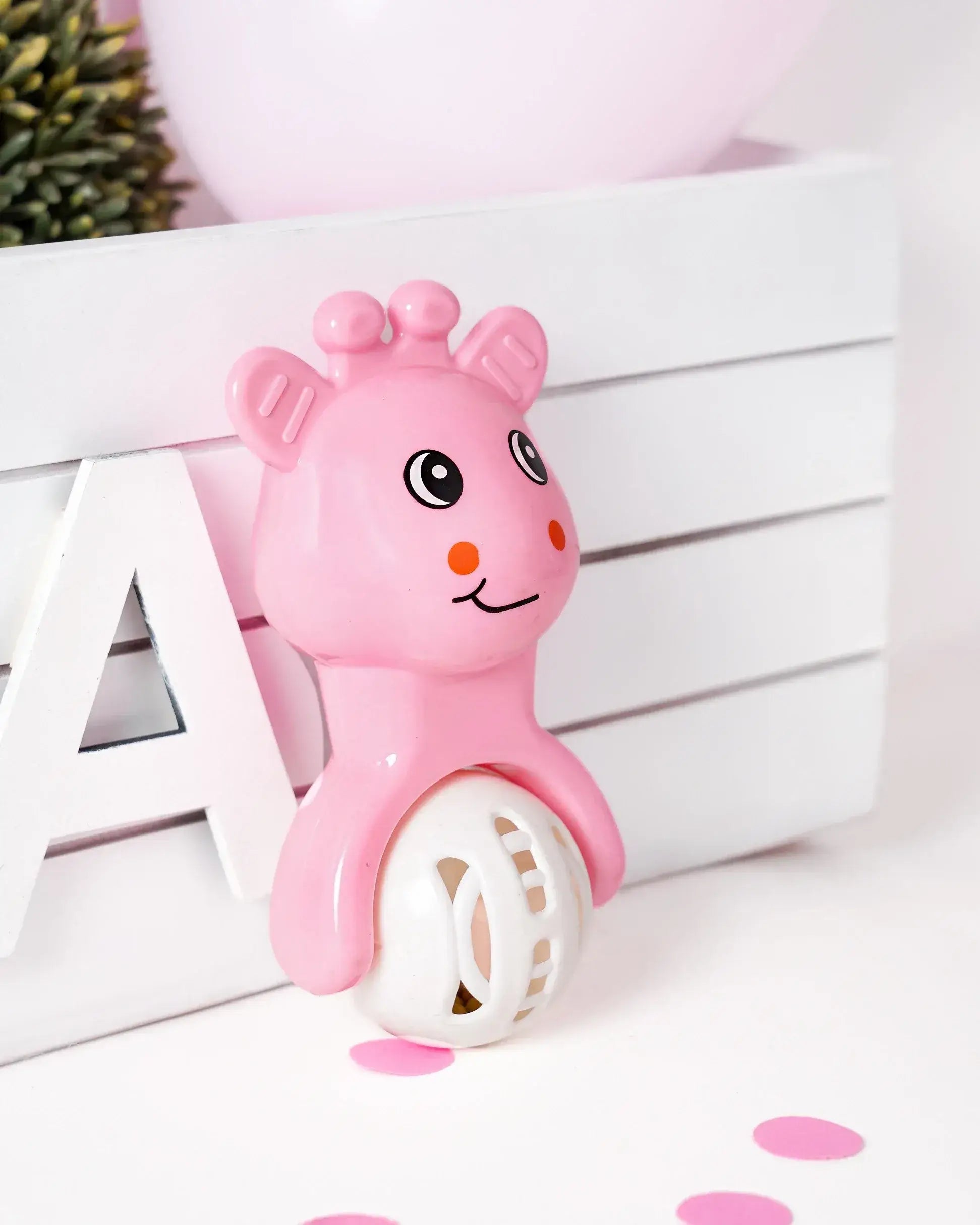 Pink themed baby shower gift hamper for girls India