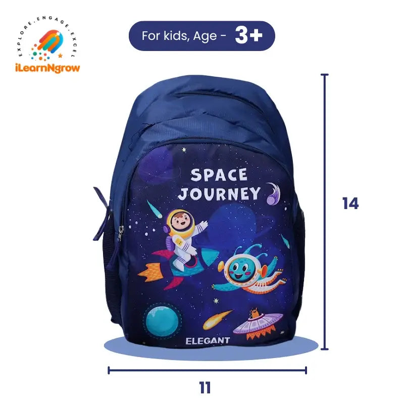 Lightweight school bag for kids with comfortable padded shoulder straps