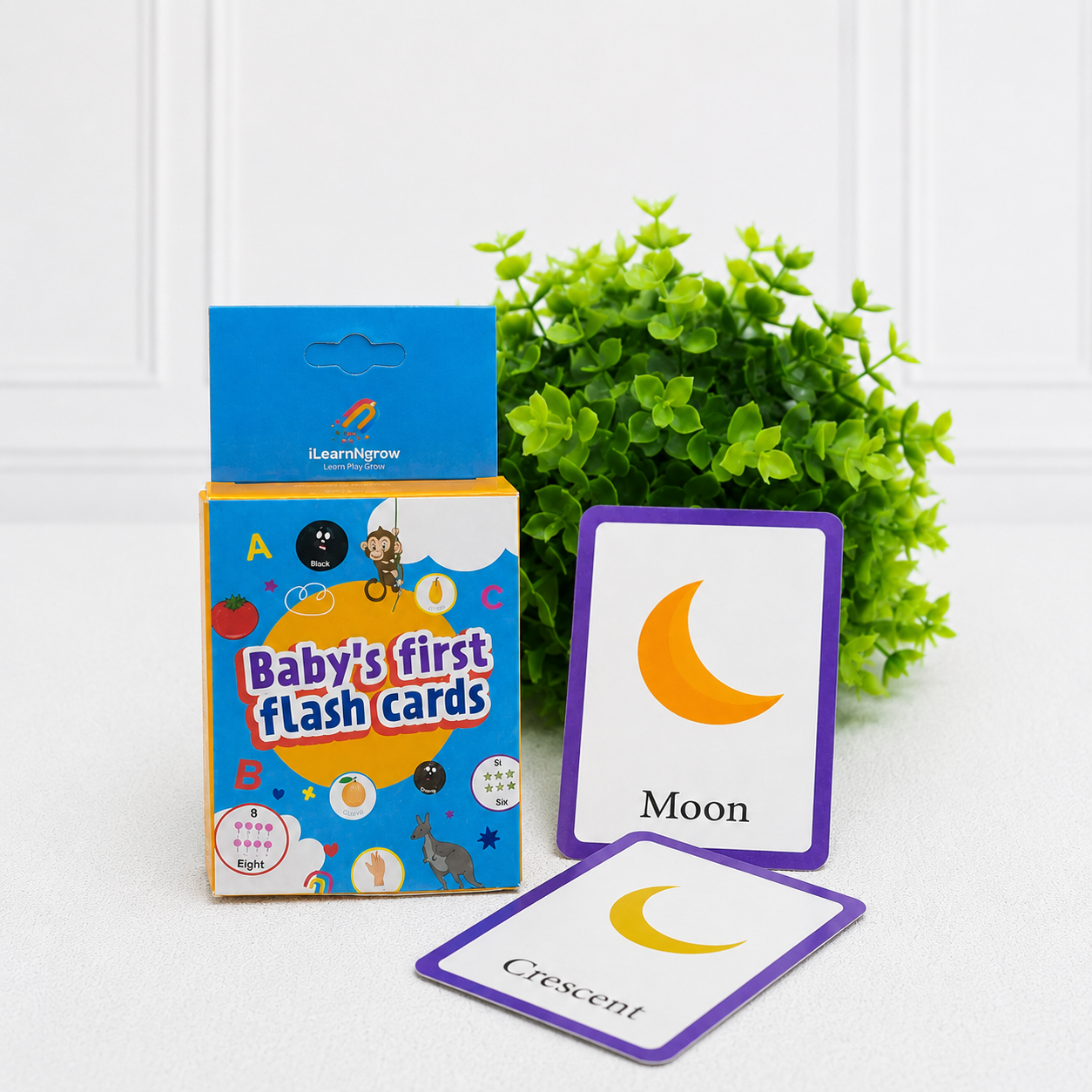 iLearnNGrow Flash Cards Rakhi Combo – 7 Educational Flash Card Sets with Rakhi for Kids