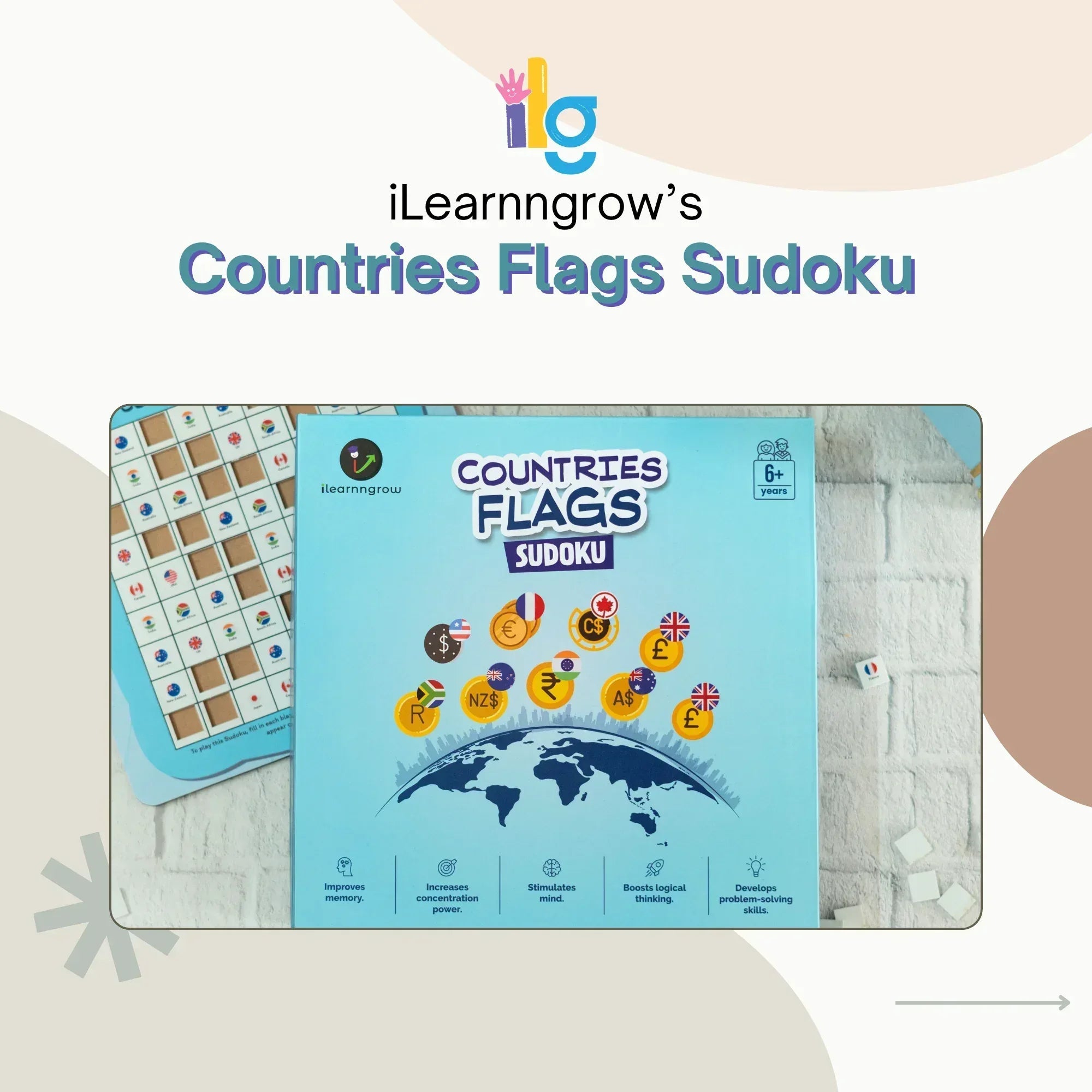 countries flags sudoku